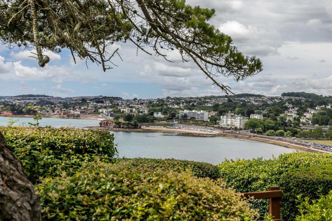 A7 Masts - Striking Beach Bolthole Apartment With Beautiful Sea Views Private Balcony & Parking Torquay Eksteriør bilde